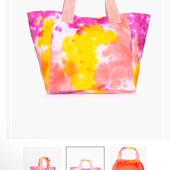 VACAY VIBES TOTE!!! Bright vibrant colors!! Durable material! QUALITY! New - Picture 2 of 5